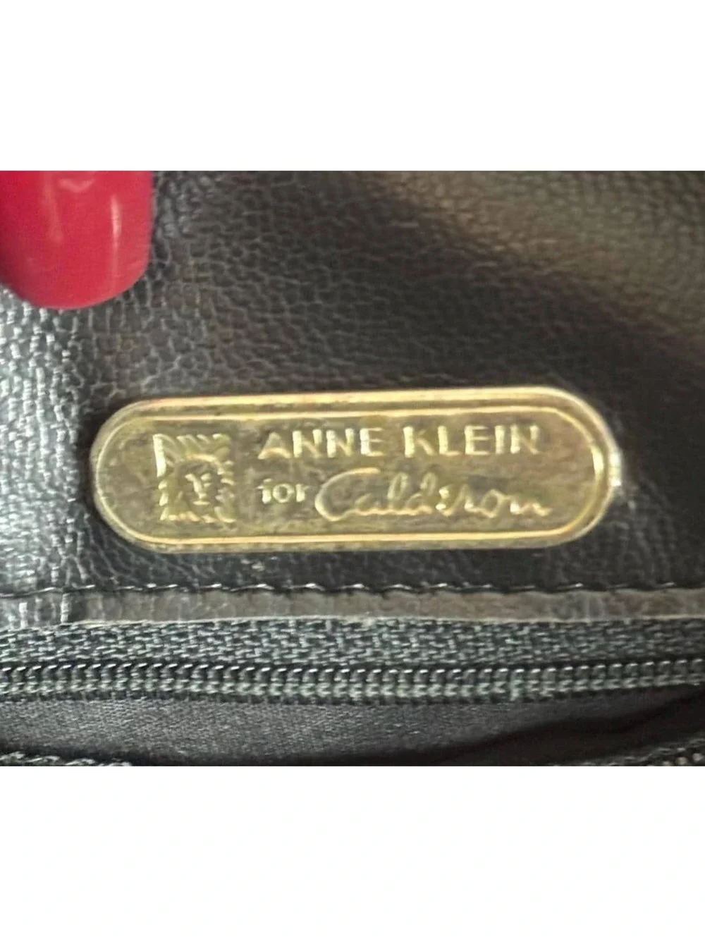 1990's Hobo Bag Gray Leather Minimalist Shoulder Bag from Anne Klein